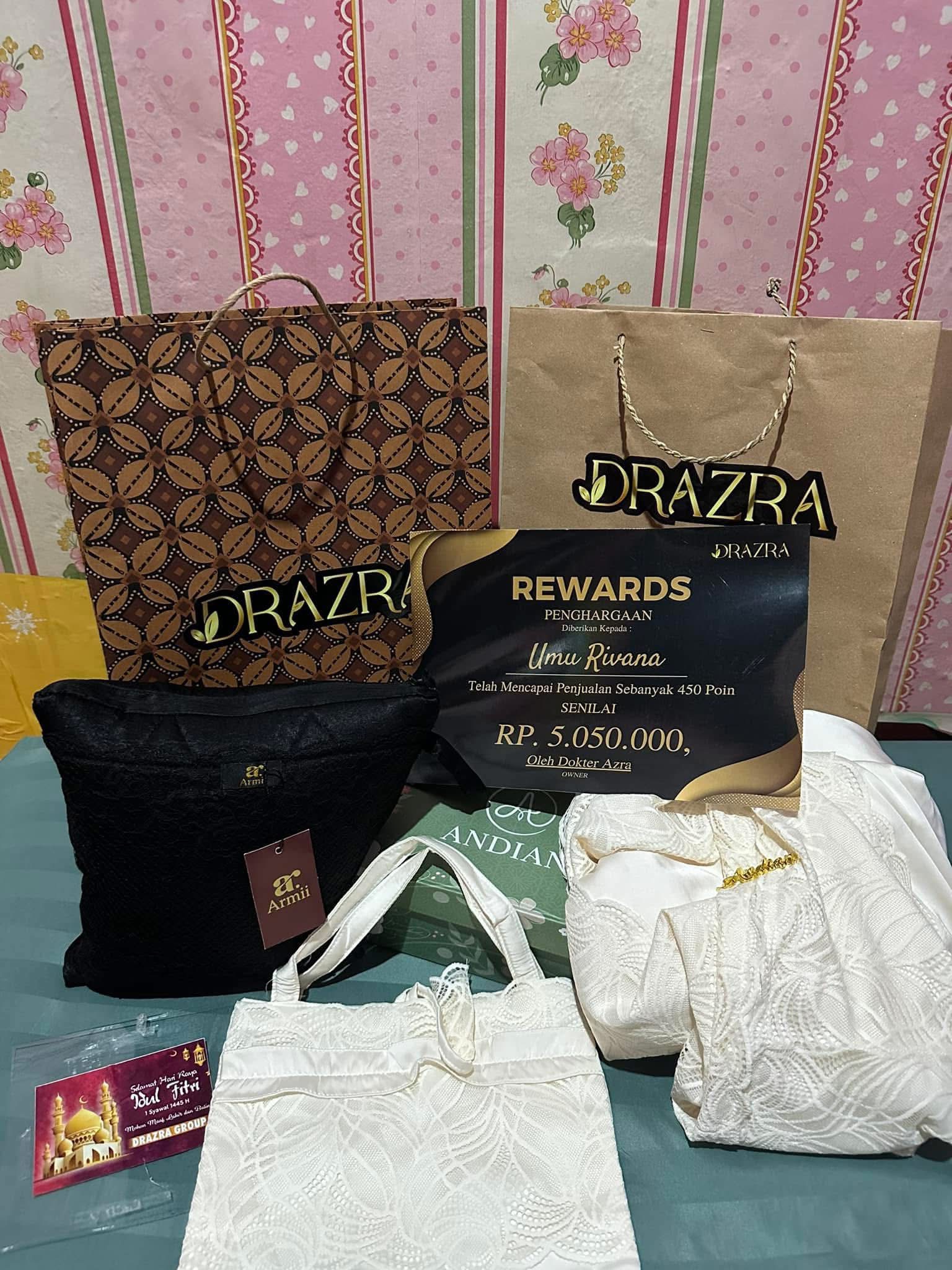Reward Rp5.050.000 Ummu Rifana