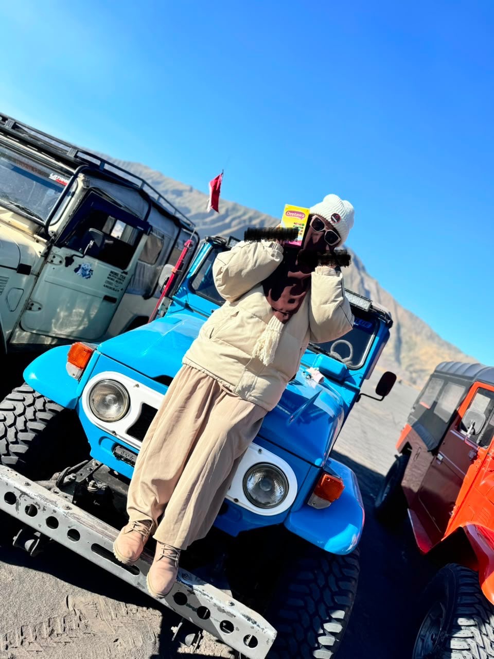 Perjalanan Ummu Rifana di Bromo